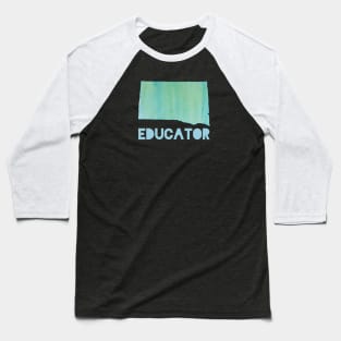 South Dakota Educator Baseball T-Shirt